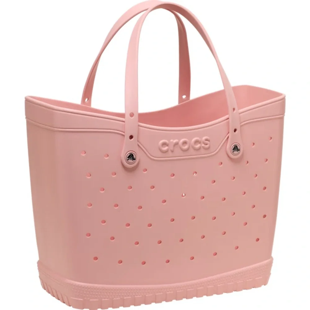 Crocs Classic Large Tote Bag Powder Pink - New - Picture 1 of 6